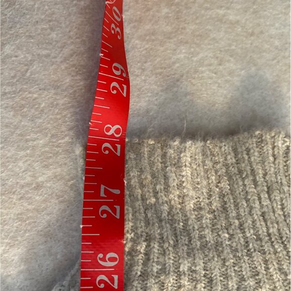 Briggs Beige Button-Up Cardigan Sweater M Women Soft Ribbed Fabric Brown Buttons - Picture 10 of 11